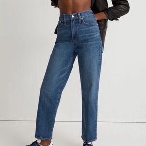 Madewell The Perfect Vintage Straight Jean ( Brand new, tag marked to prevent s)